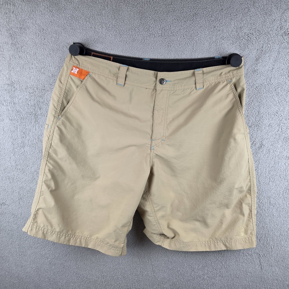 Howler Bros Horizon Hybrid Shorts Mens 38 Tan Khaki Ripstop Fishing Hiking